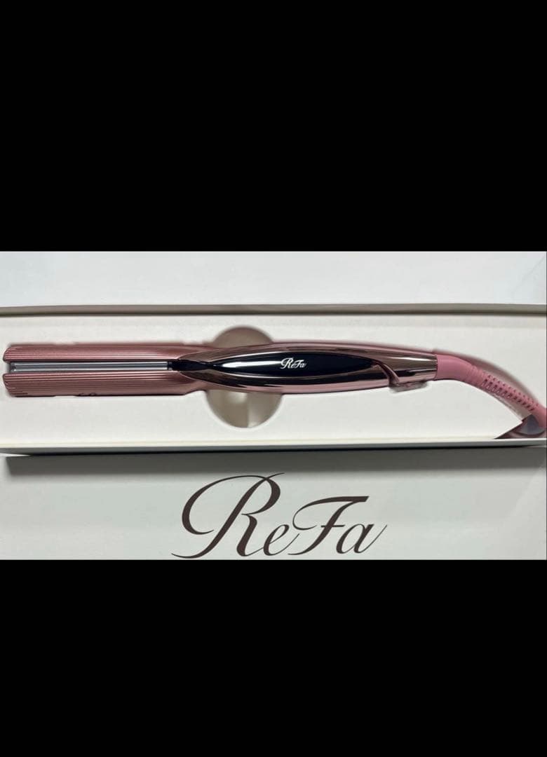 新品　リファ　リニューアル　ストレートアイロン　ピンク