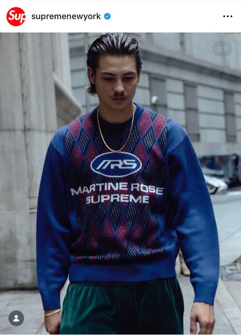 トップス Supreme / Martine Rose Sweater