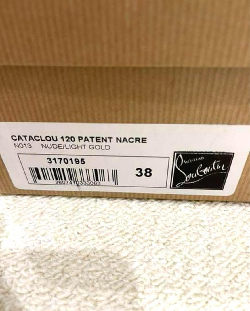 【アル様Christian Louboutin】Cataclouカタクロウ☆38