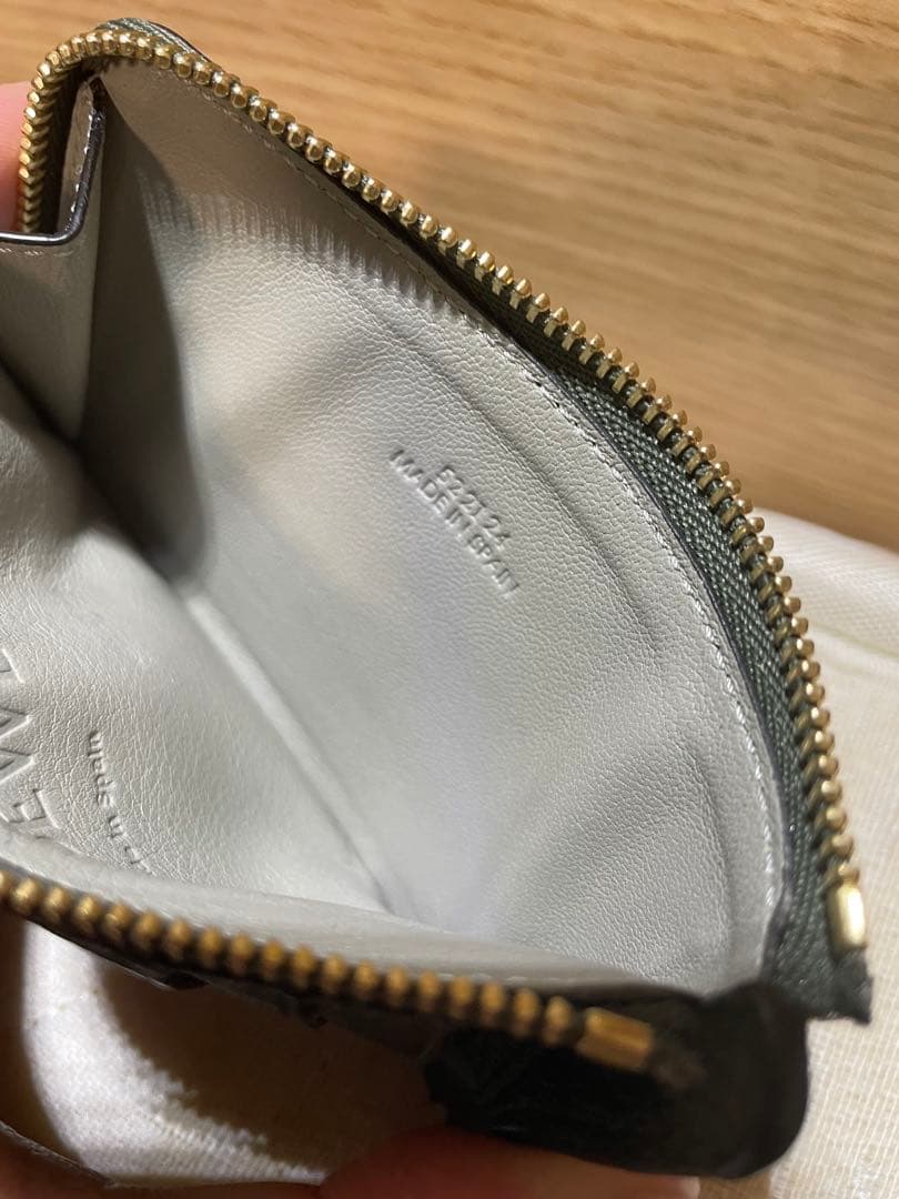 ロエベ LOEWE ケース　グリーン×イエロー