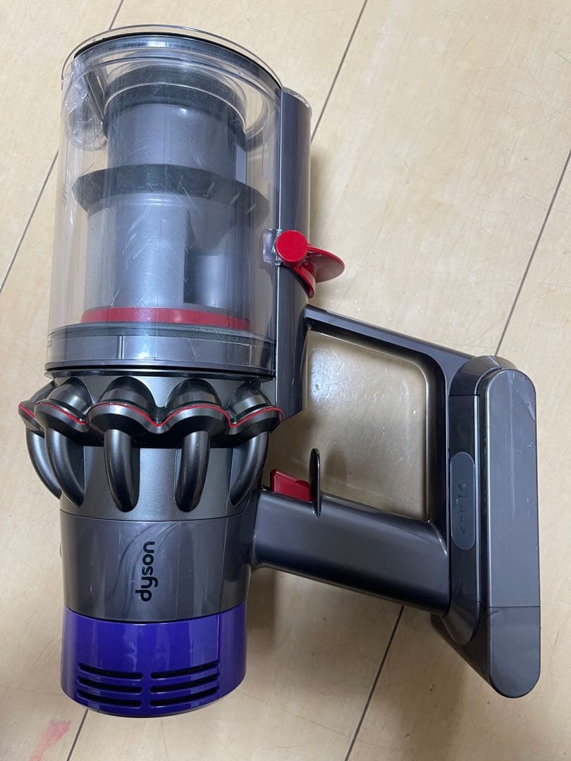 【美品】dyson V10 SV12　純正フロアドック付エコーモード64分