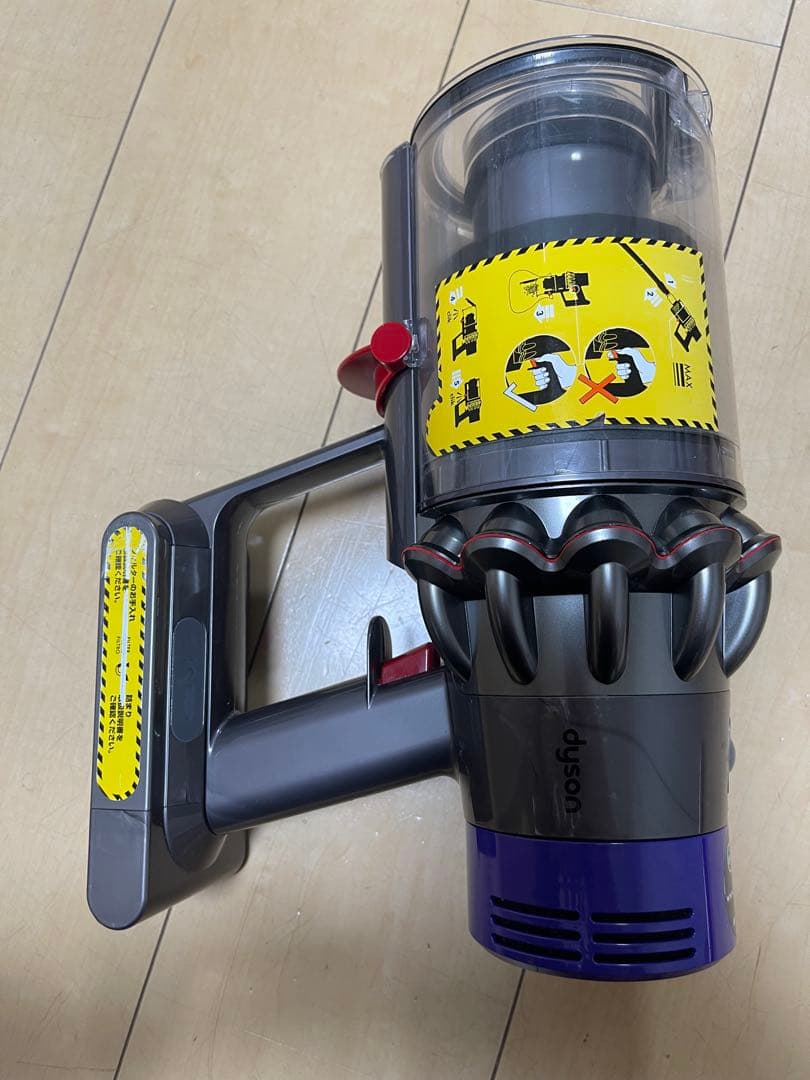 【美品】dyson V10 SV12　純正フロアドック付エコーモード64分