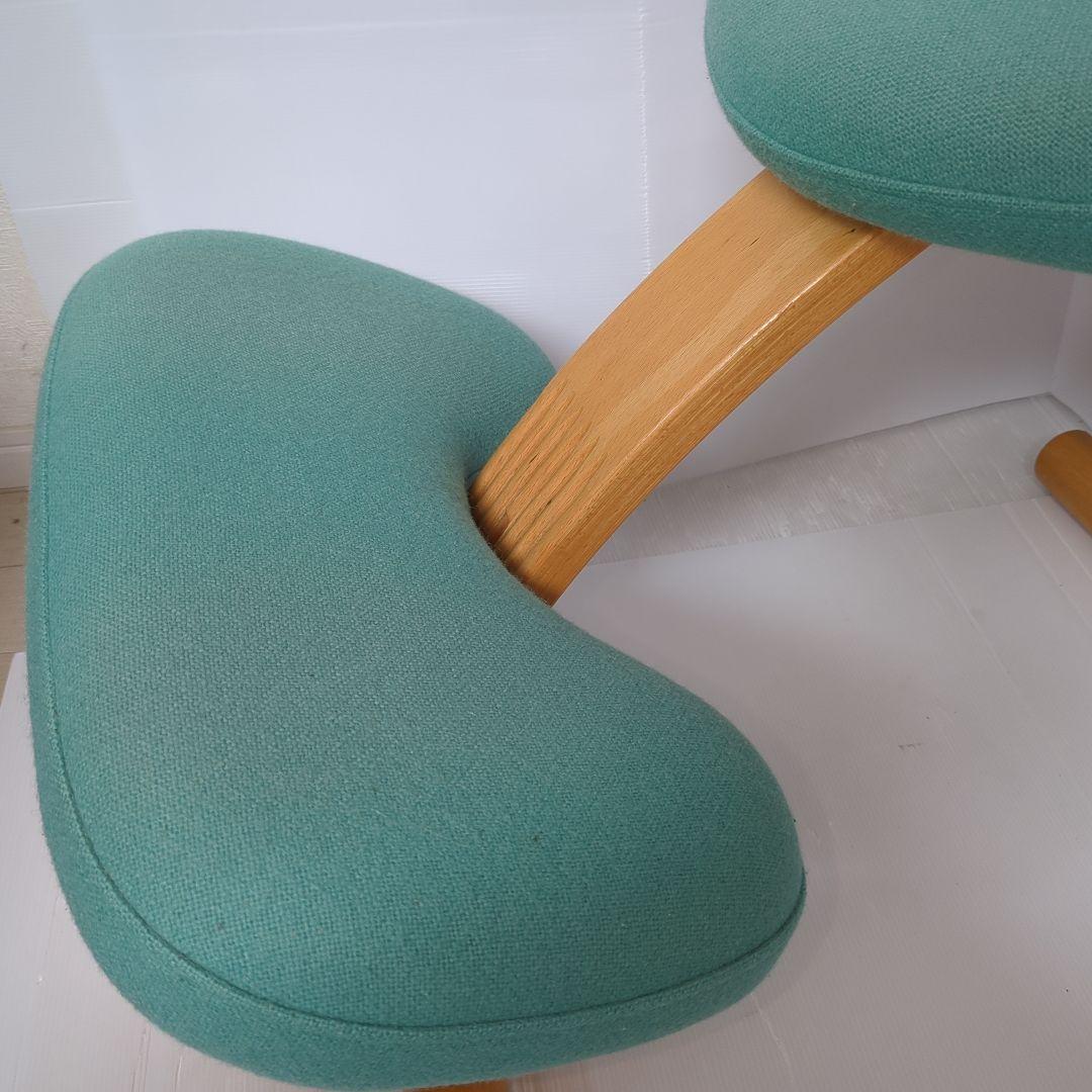 【良品】Rybo社 バランスチェア バランスイージー 姿勢矯正 ライトグリーン