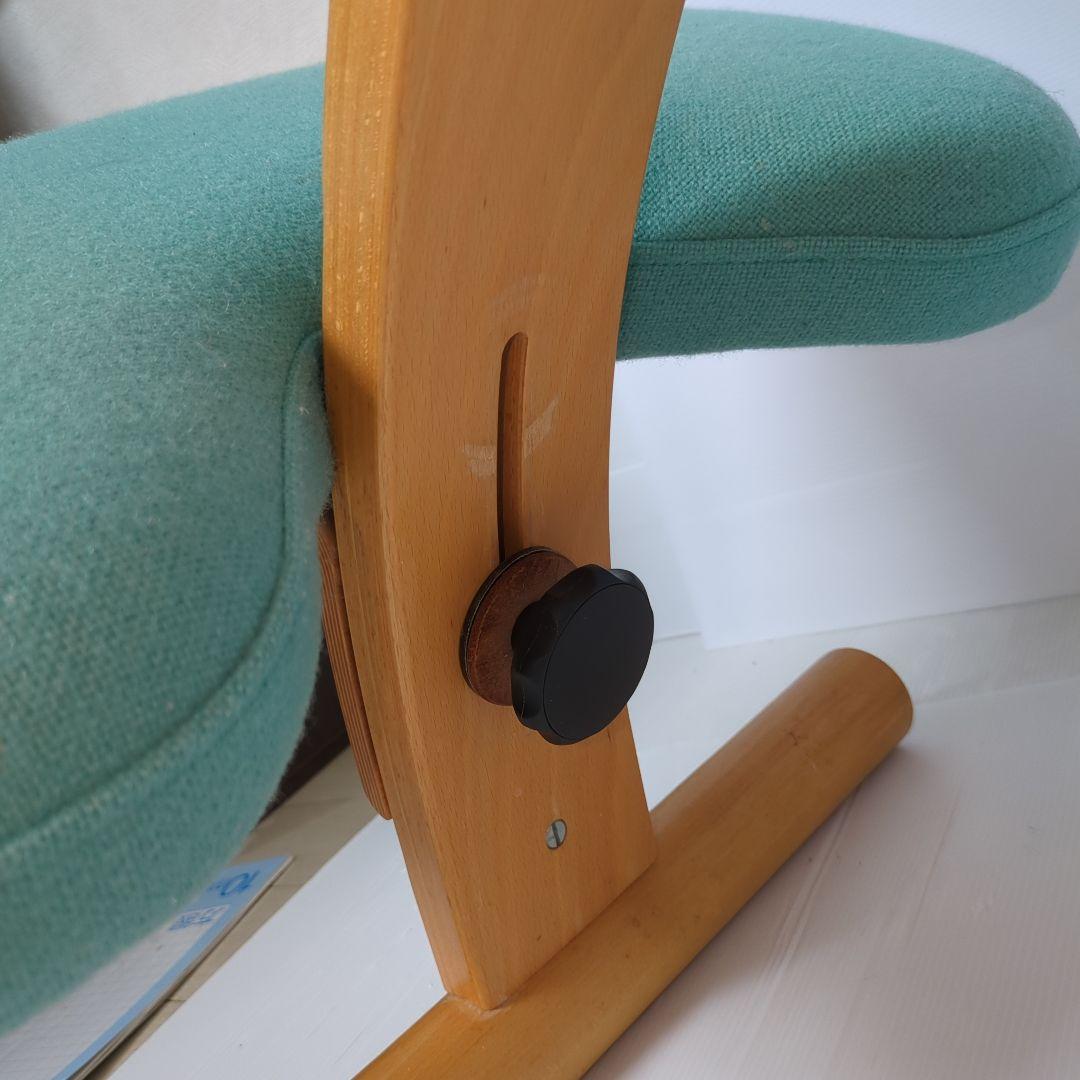 【良品】Rybo社 バランスチェア バランスイージー 姿勢矯正 ライトグリーン