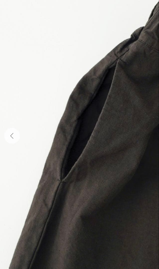 2025ssネストローブ新品未使用コットンヘンプサルエルパンツ