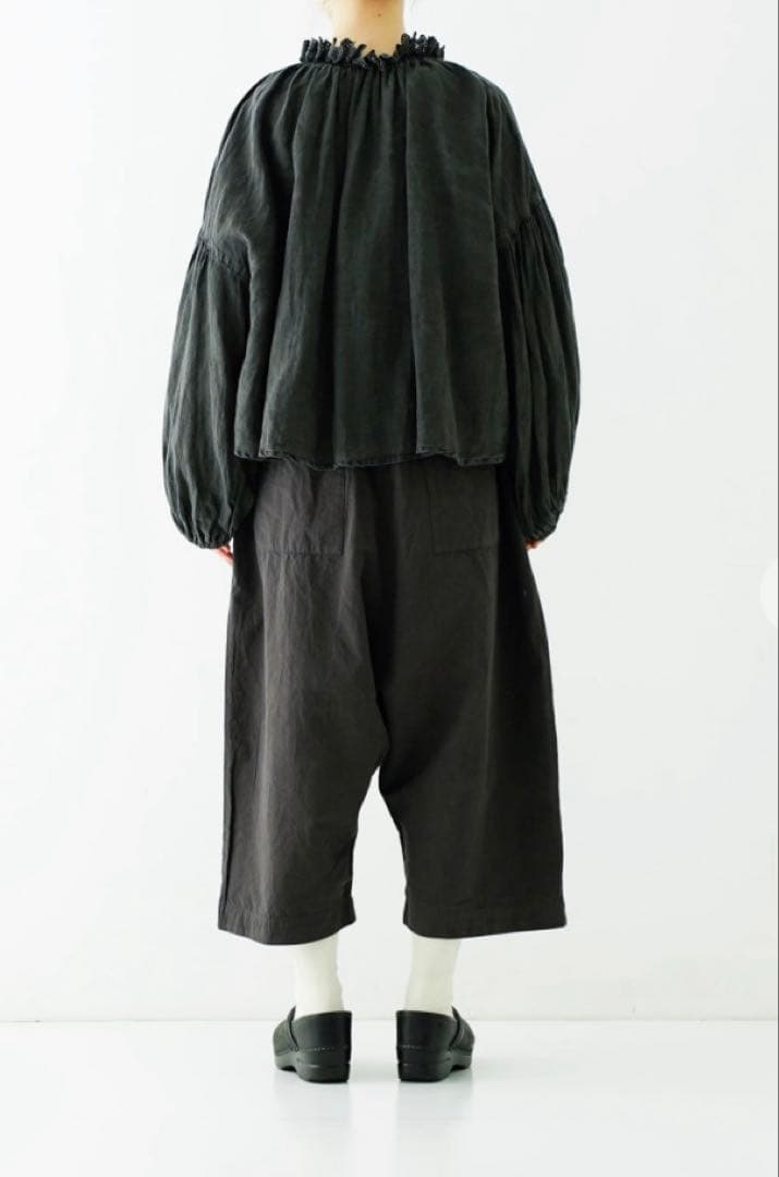 2025ssネストローブ新品未使用コットンヘンプサルエルパンツ