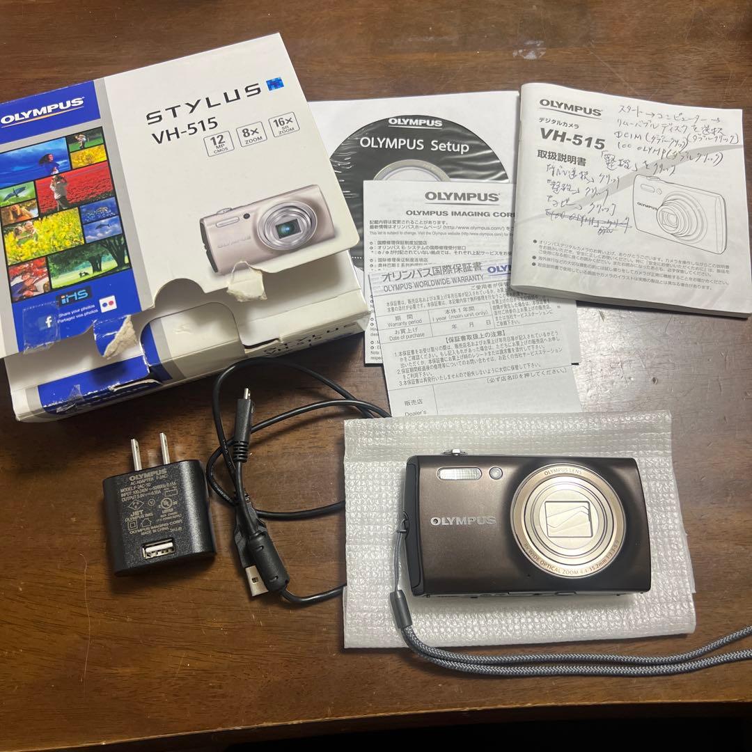 OLYMPUS STYLUS VH-515 茶色