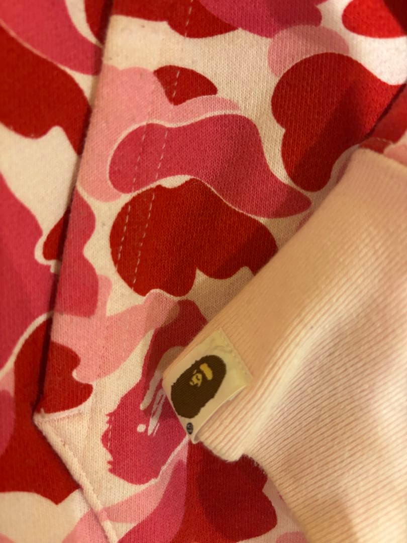 即購入⭕️BAPE カモフラージュ サメフードパーカー