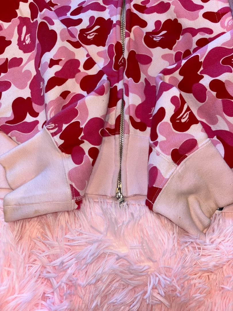 即購入⭕️BAPE カモフラージュ サメフードパーカー