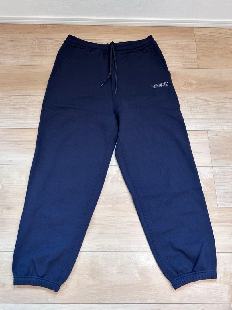 ENNOY TURTLENECK SWEAT SET UP NAVY Mサイズ