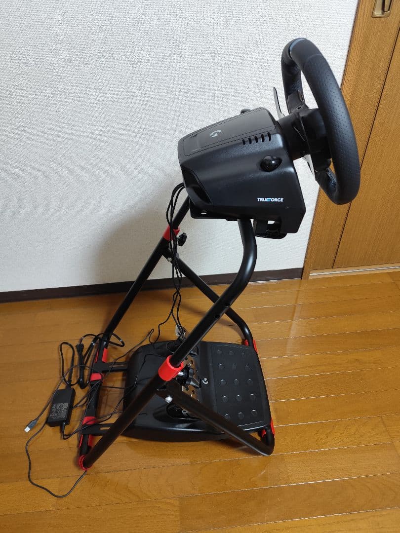 ☆新品同様☆Logicool G923d ハンコン・スタンドセット☆