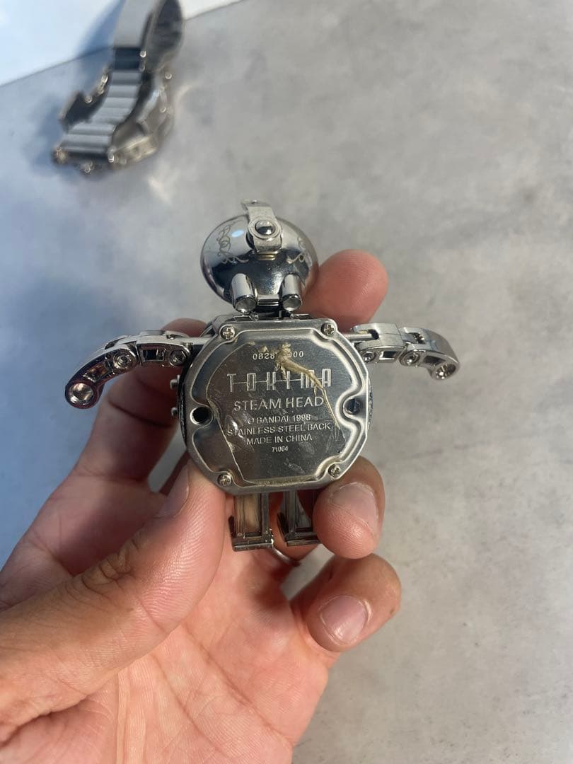 BANDAI TOKIMA 限定1000本 スチームヘッド 変形腕時計