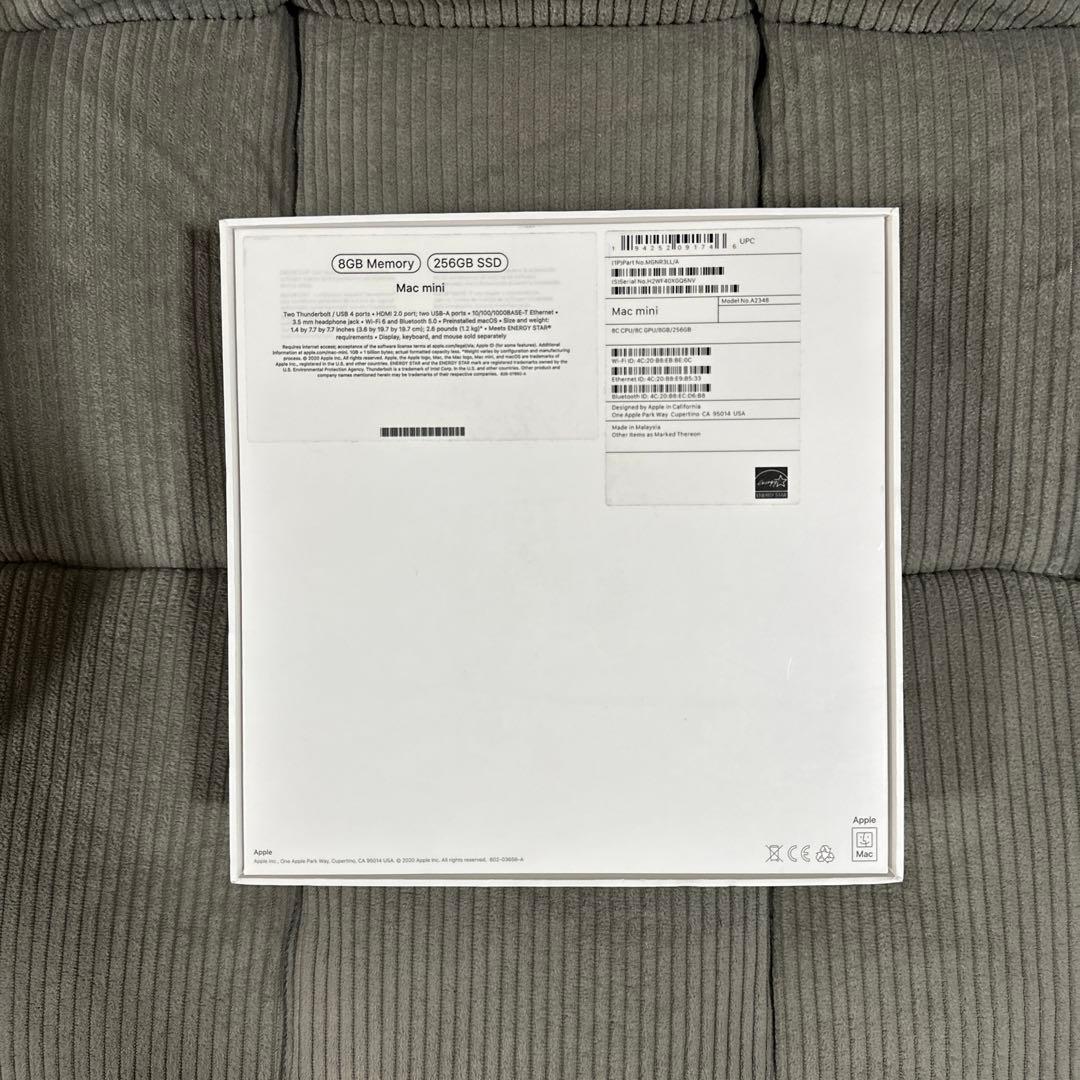 美品：Apple MAC mini M1 8GB / 256GB