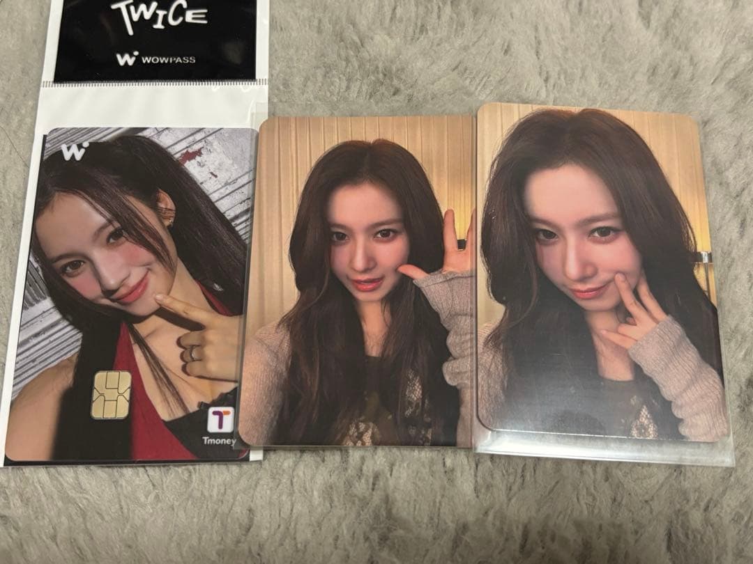 【新品未開封】TWICE WOWPASS SANA サナ　3枚セット