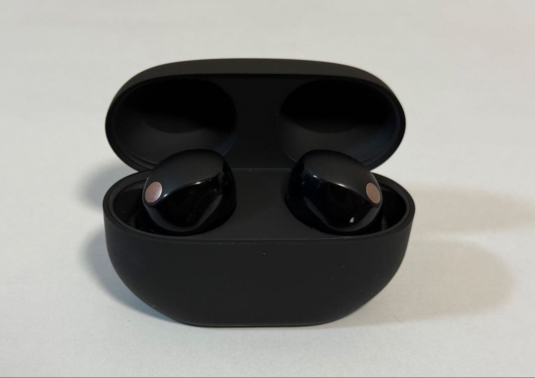 【美品】SONY WF-1000XM5 ブラック　保証書付き