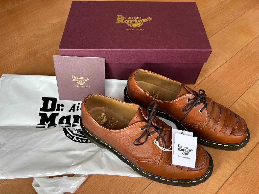 ★美品★Dr.Martens【ドクターマーチン】1461 woven 革靴
