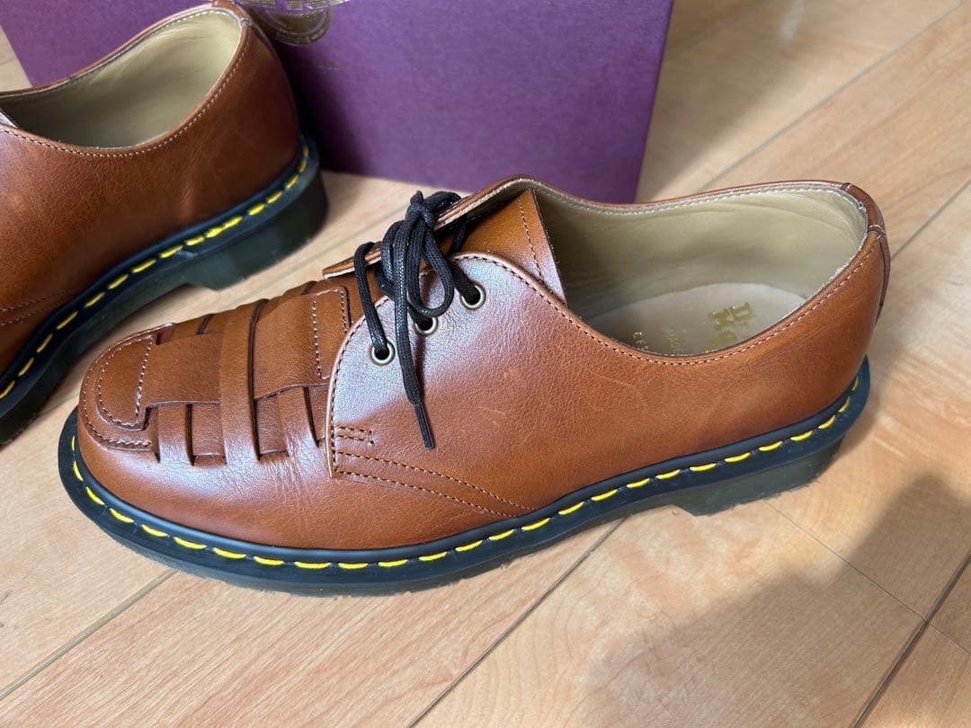 ★美品★Dr.Martens【ドクターマーチン】1461 woven 革靴