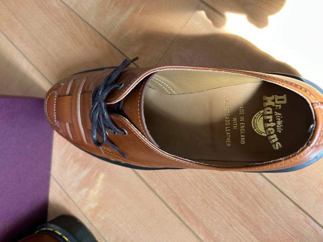 ★美品★Dr.Martens【ドクターマーチン】1461 woven 革靴