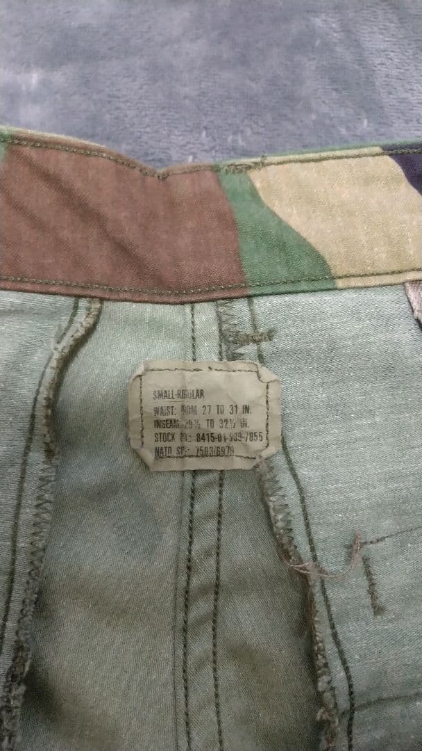 M-65フィールドパンツ 米軍実物 /SMALL REGULAR