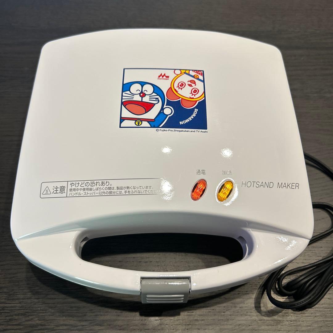 非売品　ドラえもん　ホットサンドメーカー.お皿２枚.親子エプロン　新品未使用品