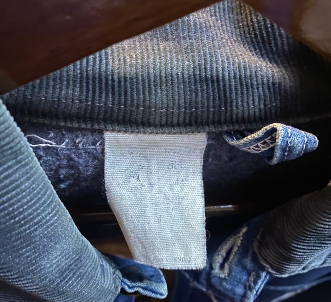 希少 星タグ Carhartt ミシガン チョアコート デニムUSA製 44