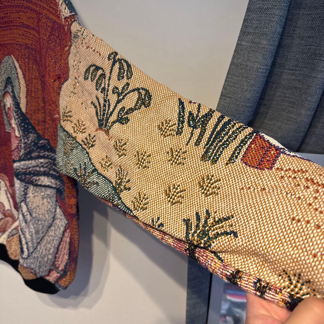 アメリカ古着 スウェット リメイク ラグ 再構築