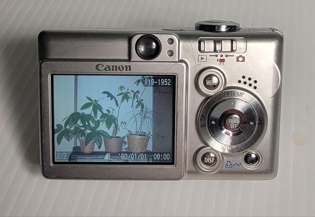 動作品！CanonIXYDigital55