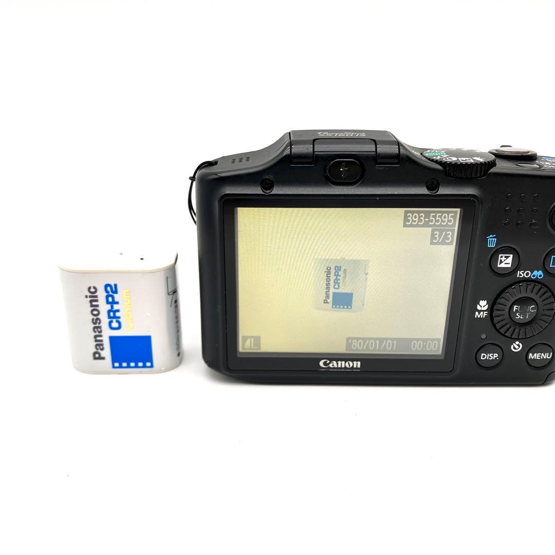 Canon PowerShot SX160 IS 単3電池稼働