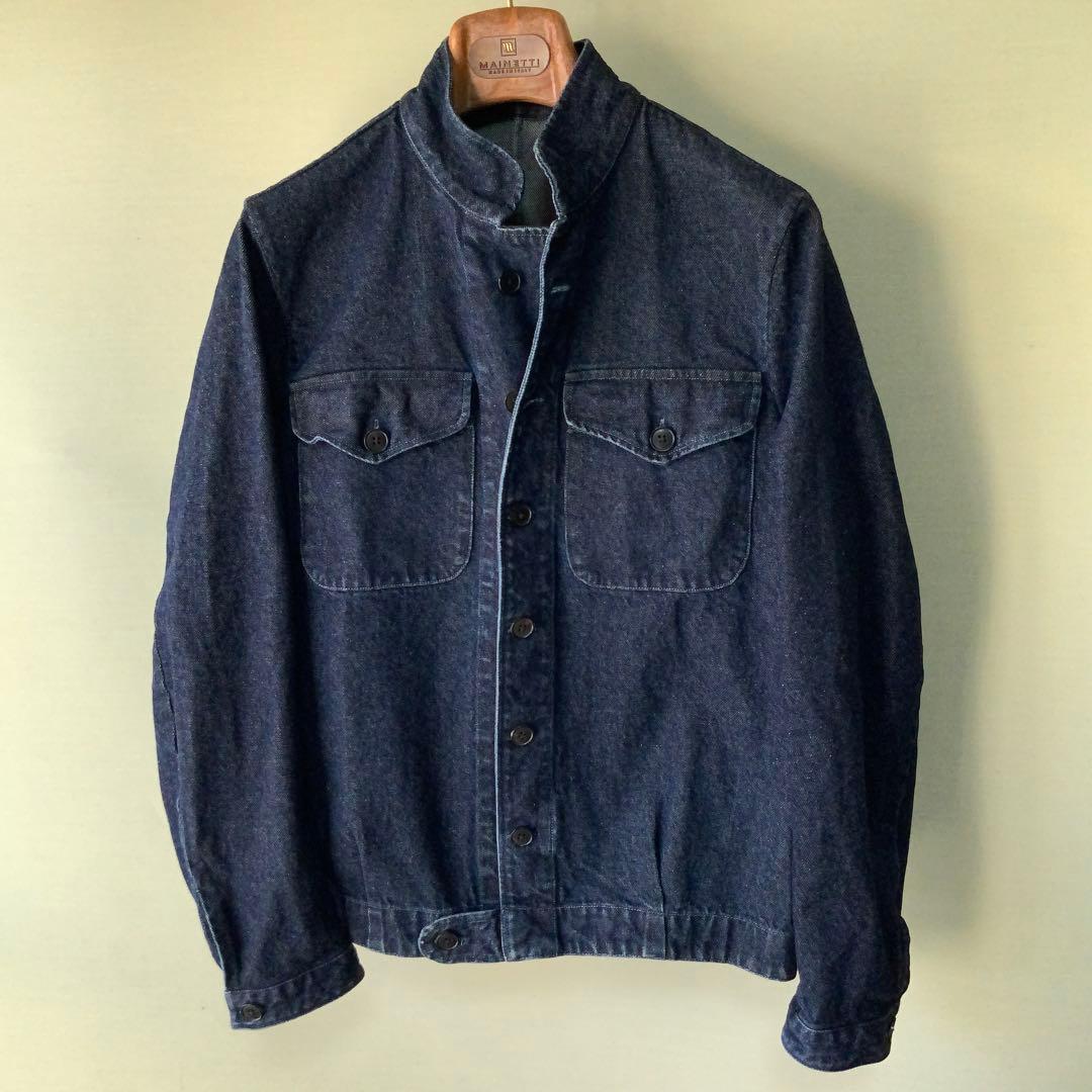 BAGUTTA バグッタ デニムジャケット S スタンドカラー ユーズド美品