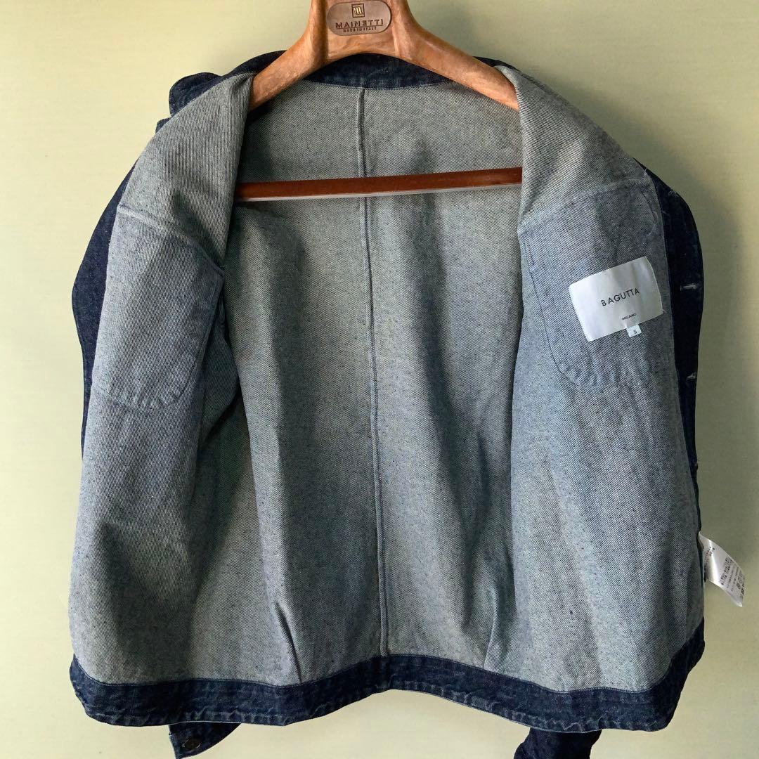 BAGUTTA バグッタ デニムジャケット S スタンドカラー ユーズド美品