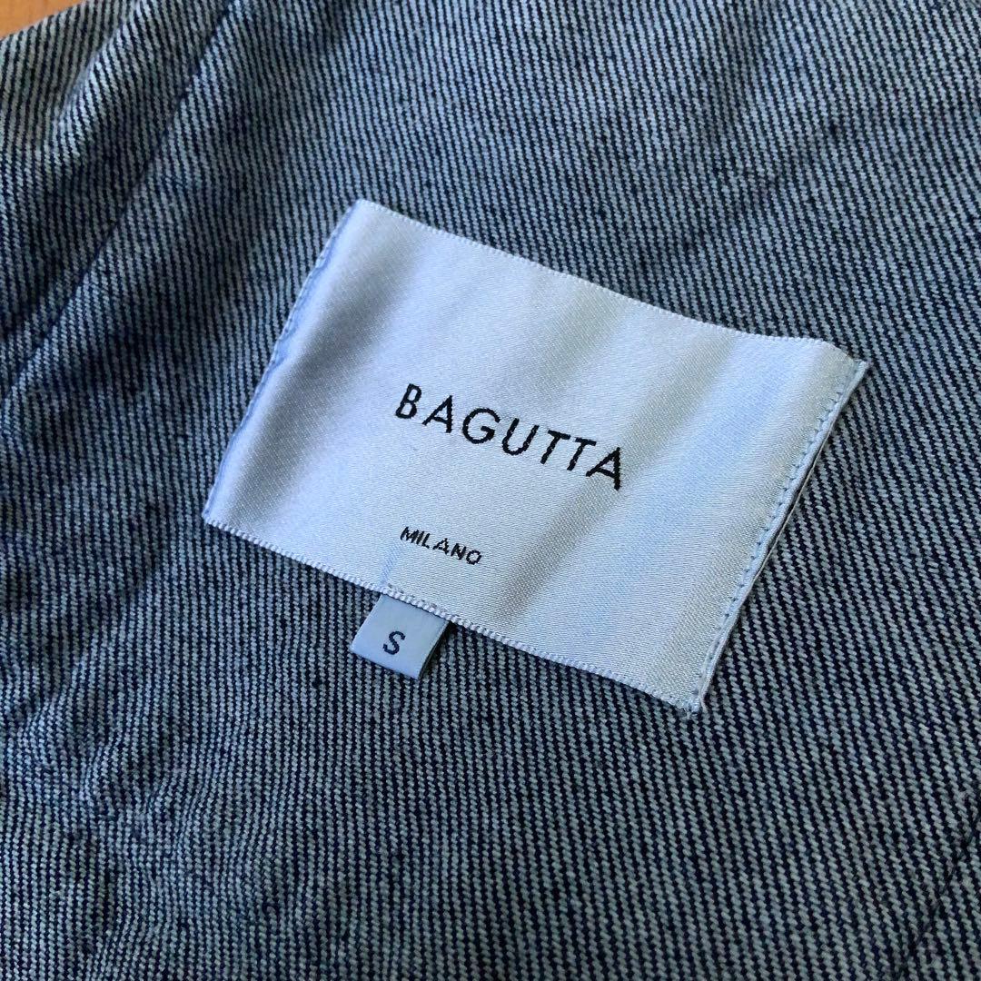 BAGUTTA バグッタ デニムジャケット S スタンドカラー ユーズド美品