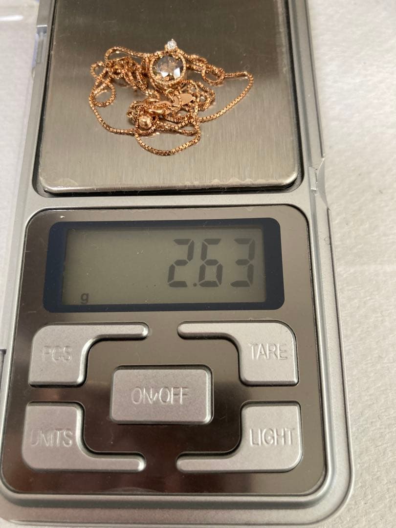 k18 ダイヤモンド　1カラット　ネックレス