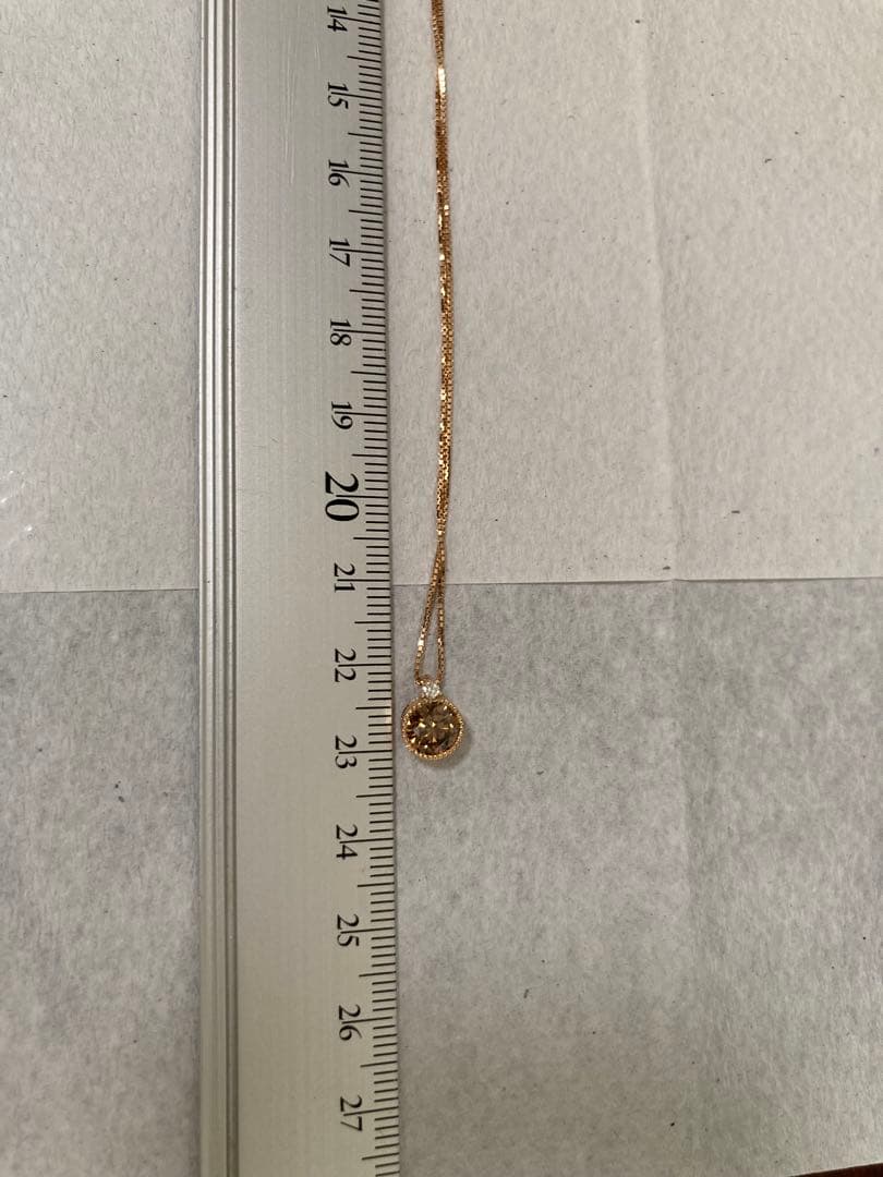 k18 ダイヤモンド　1カラット　ネックレス