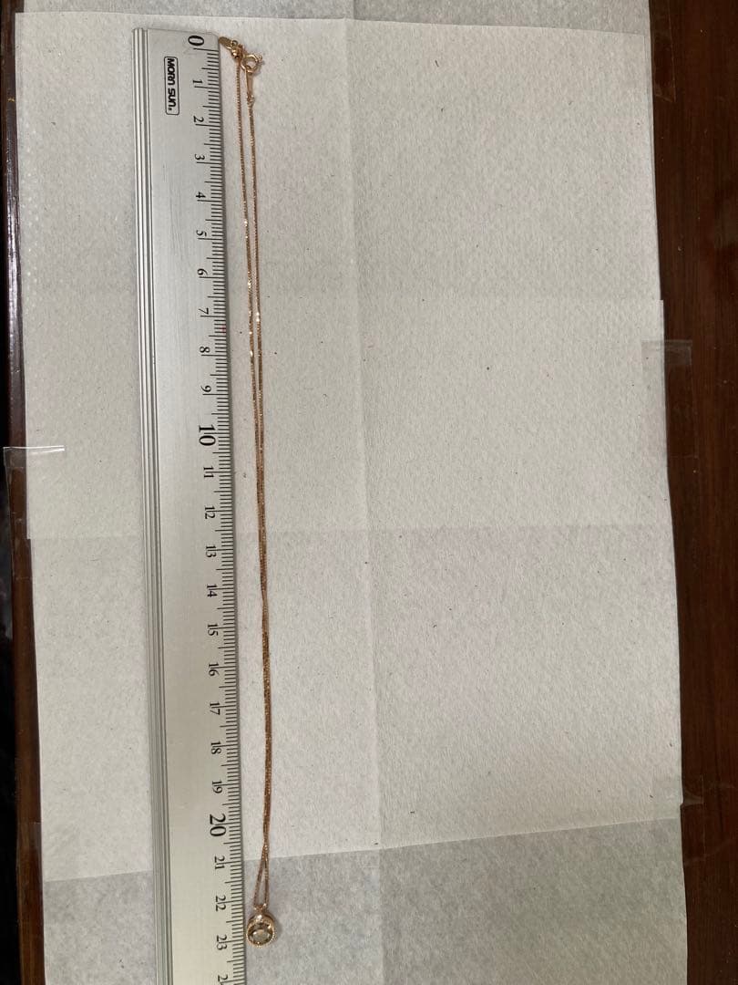 k18 ダイヤモンド　1カラット　ネックレス