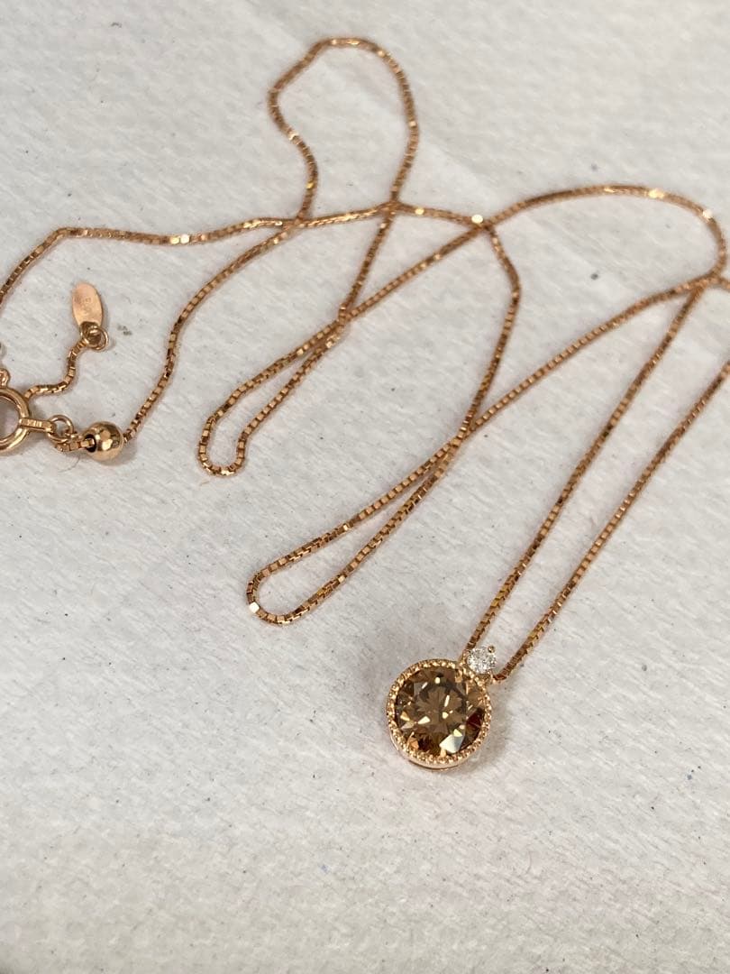 k18 ダイヤモンド　1カラット　ネックレス