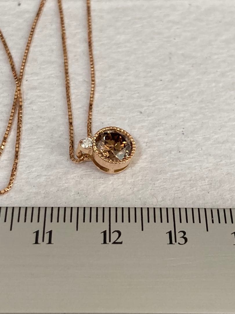 k18 ダイヤモンド　1カラット　ネックレス