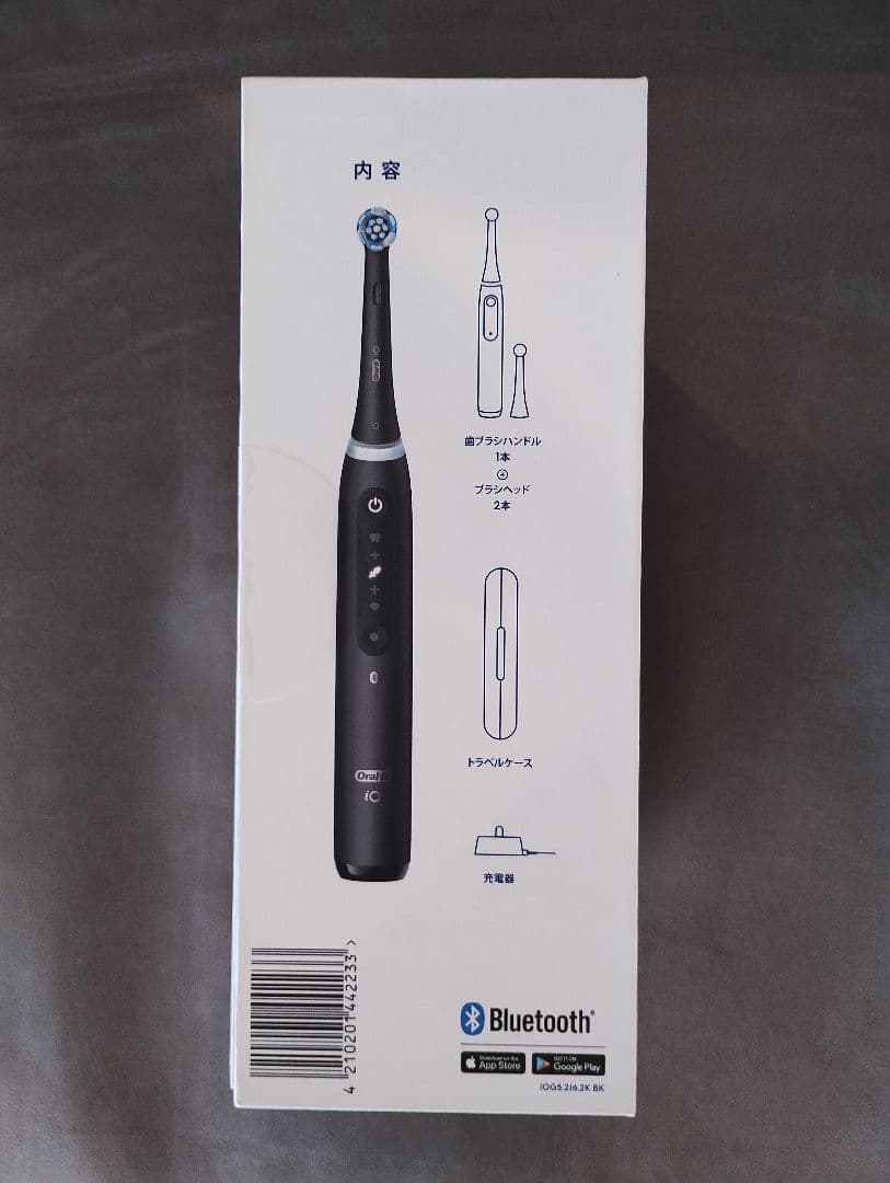 ブラウンオーラルb　io5　Oral−B IOG52J62KBK BLACK