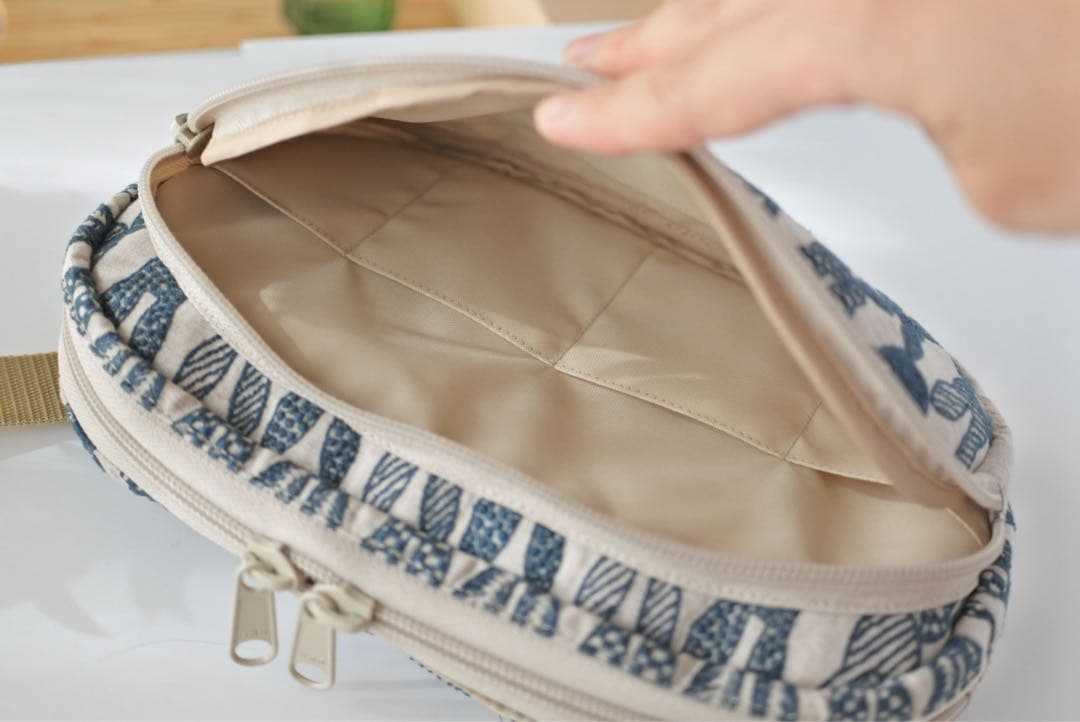 ミナペルホネン　ポンピアのカンガルーバッグ