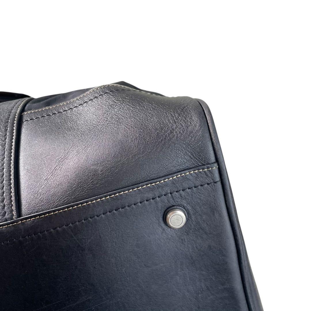 【大容量】コーチ 2way ボストンバッグ ナイロン レザー 05050