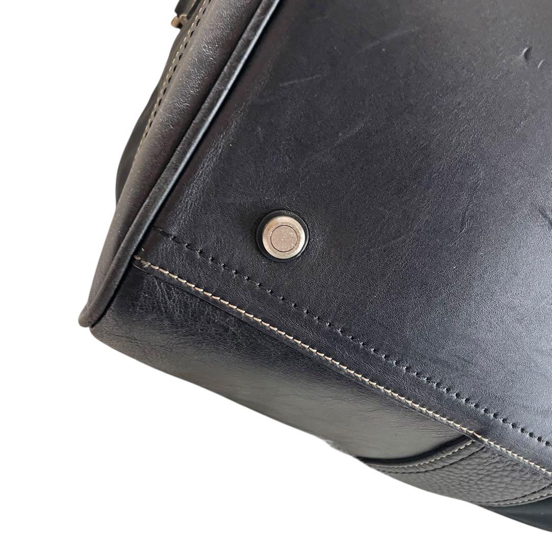 【大容量】コーチ 2way ボストンバッグ ナイロン レザー 05050