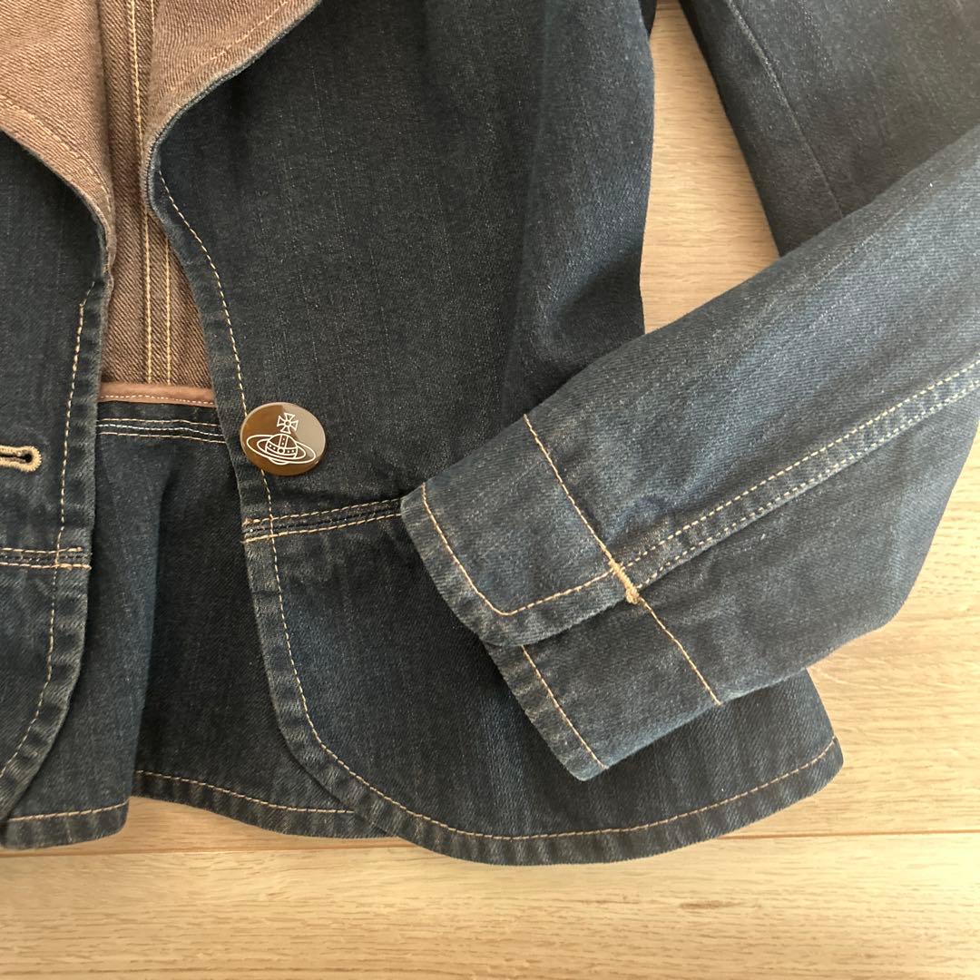 希少　レア　デニム　ジャケット　vivienne westwood RED