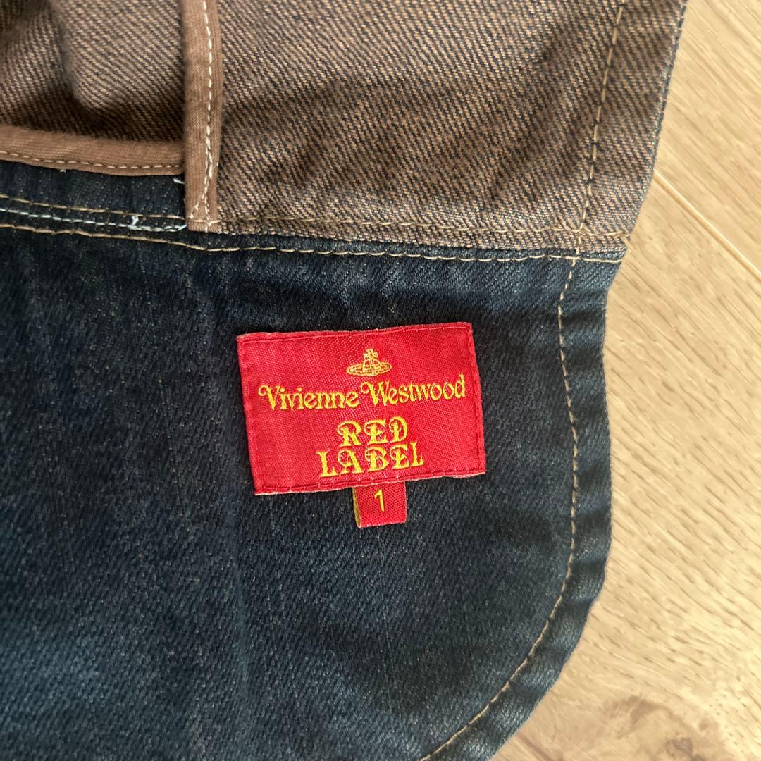 希少　レア　デニム　ジャケット　vivienne westwood RED