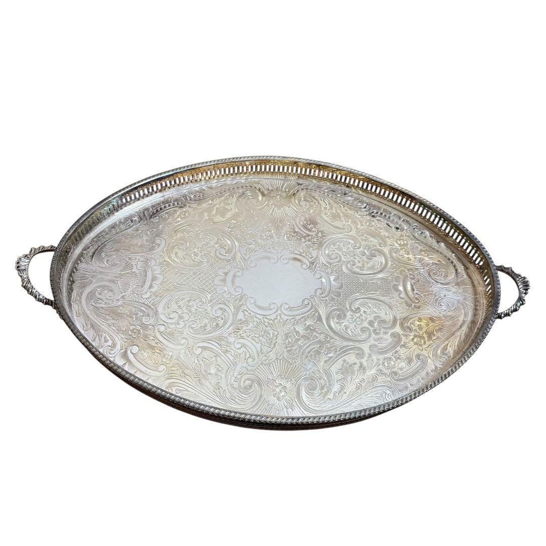 Arthur Price of England シルバー ギャラリートレー