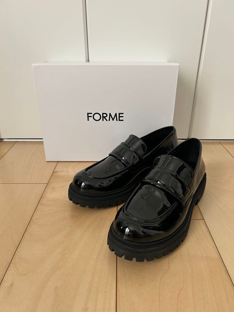 Aota mama 東原亜希 FORMEレインローファー （L）