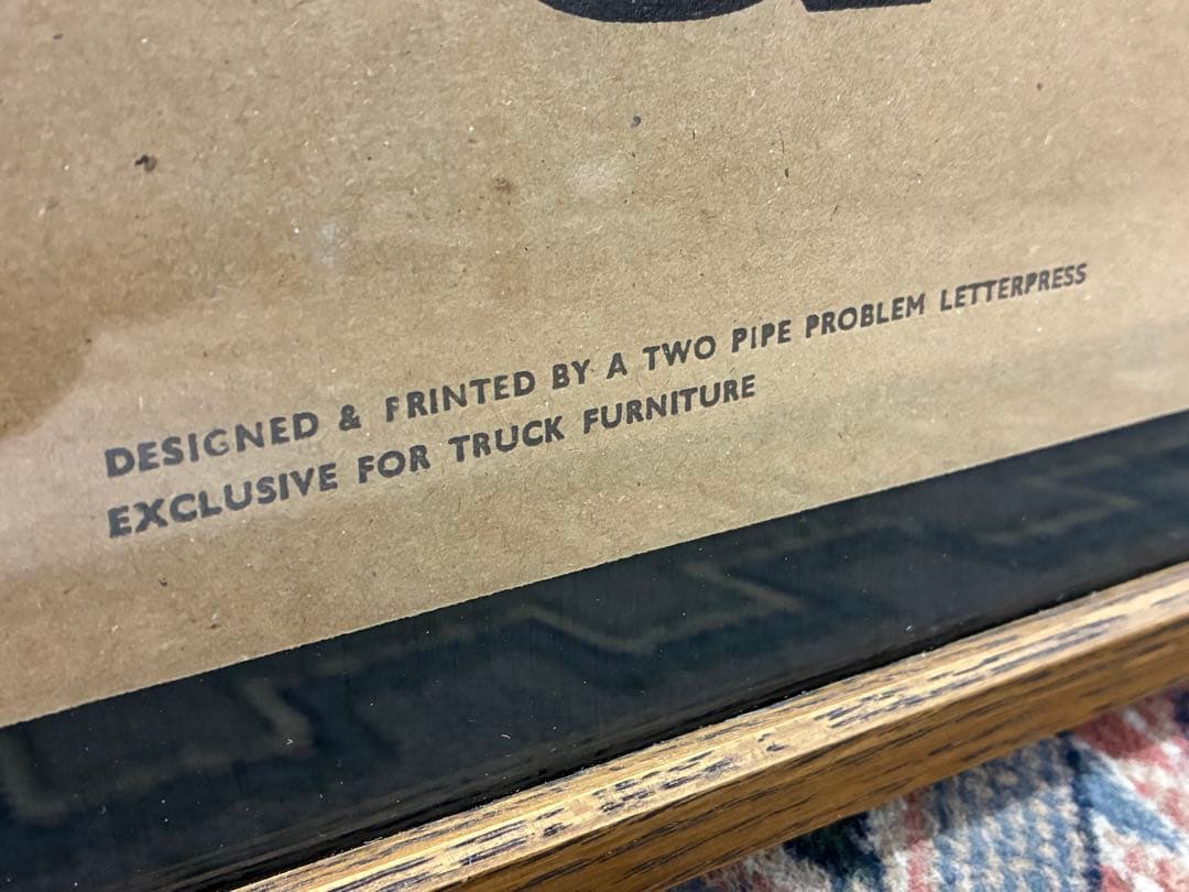 TRUCK FURNITURE　アートポスター　フレーム　①