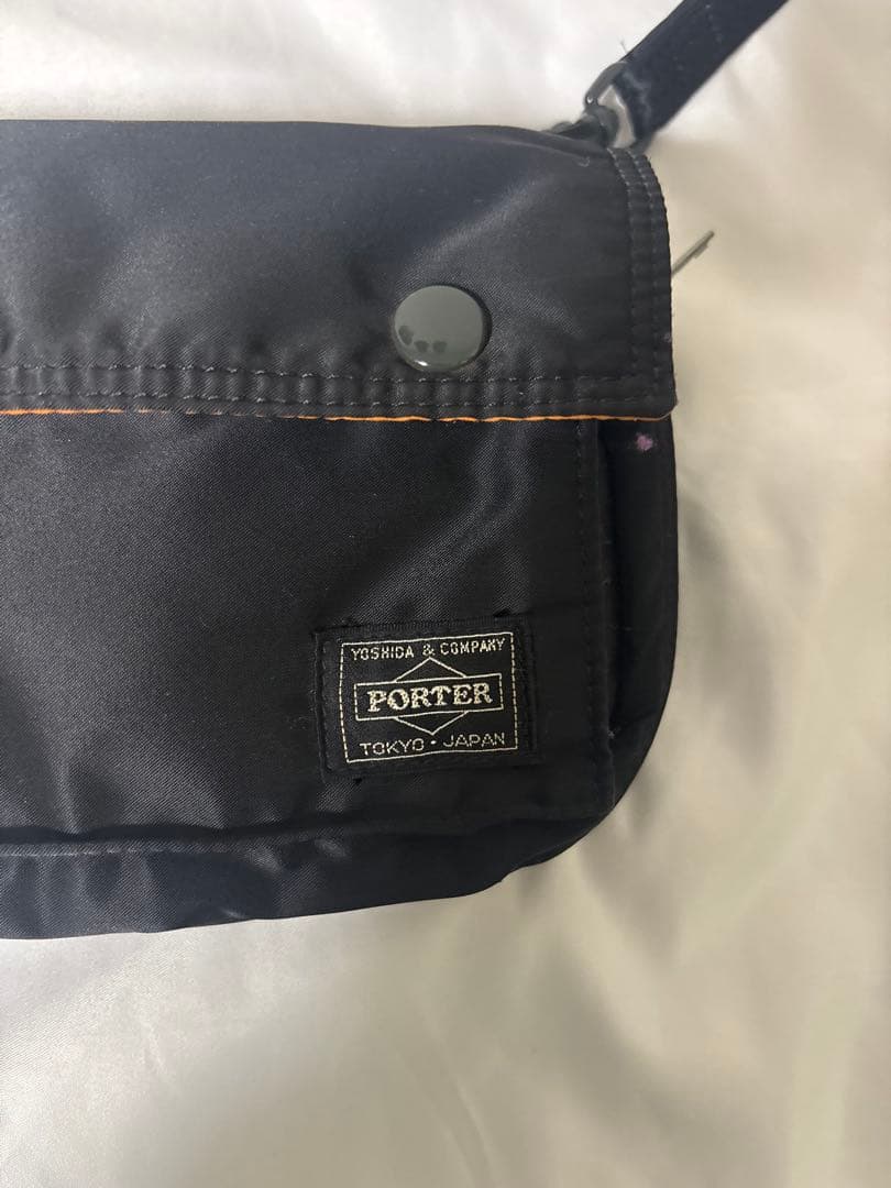 PORTER タンカー　ショルダーバッグ 黒 ナイロン tanker 吉田カバン
