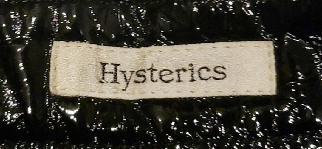 レア！ヴィンテージ ヒステリックス　黒 レザー　ショートパンツ