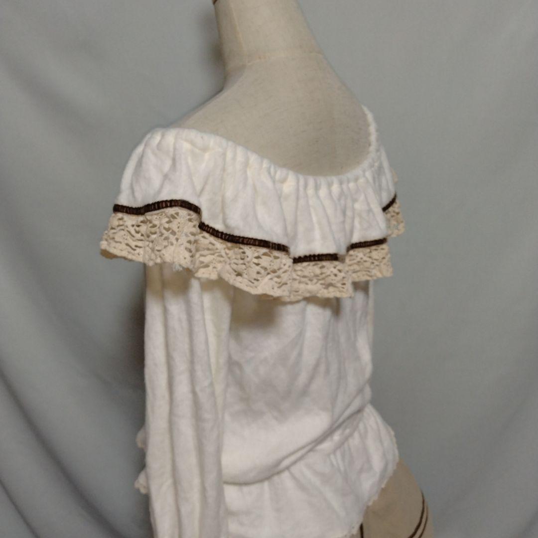 当時物 リズリサ オフショル ふわふわ 平成ギャル y2k 姫ギャル コケット