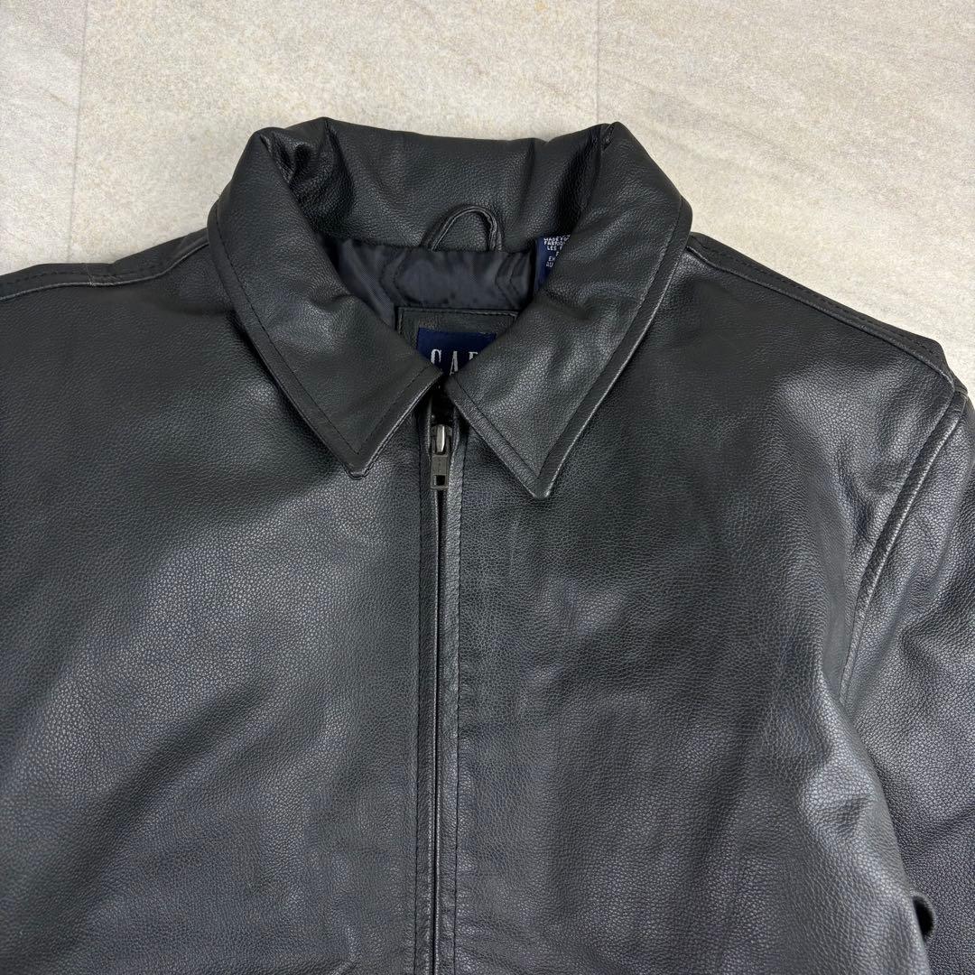 激レア⭐︎ 90s OLD GAP オールドギャップ レザージャケット ライダース