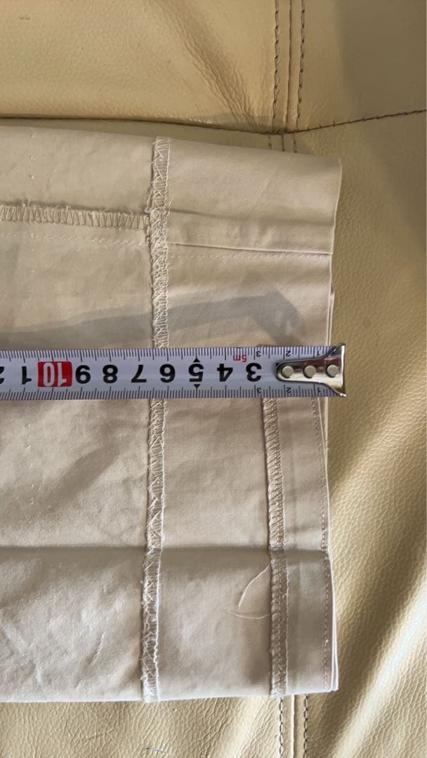 ベージュ シングルブレスト 2ピーススーツ